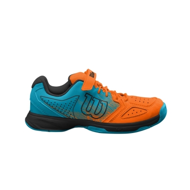 Wilson Tennis Shoes Kaos Bela Velcro Allcourt blue/orange Toddlers